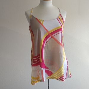 Y2K h&m racerback graphic swing tank women's m
